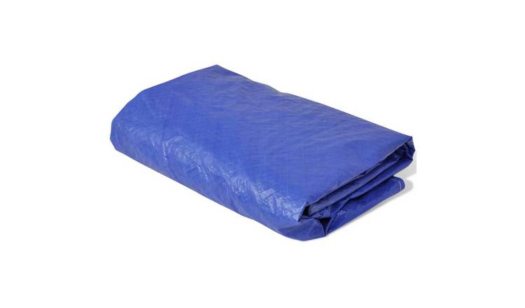 Walplus Round for 500 cm Pools Polyethylene Pool Cover - Dark Blue - 540 cm