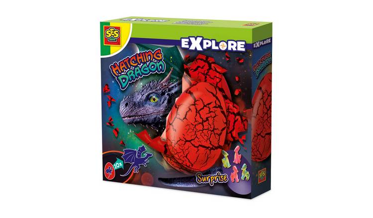 SES Creative Hatching Dragon Surprise Egg Toy