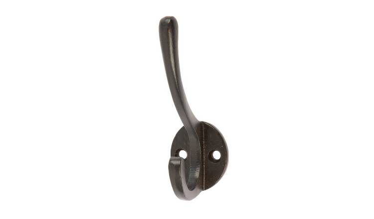 Hammer & Tongs Hat & Coat Hook - Black