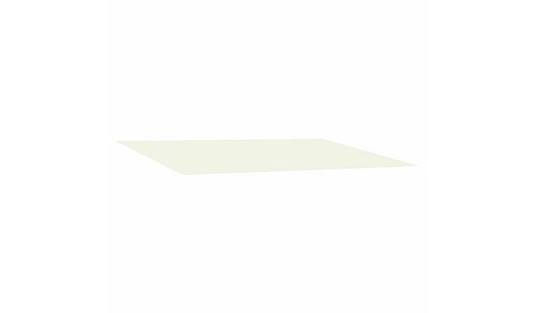 Walplus Polyester Awning Replacement Fabric - Cream - 300 x 200 cm