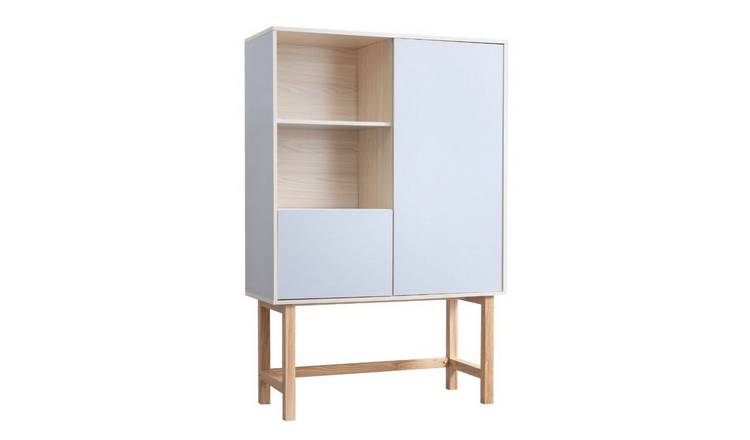 Noa & Nani Lundby Sideboard Display Cabinet - Grey & Oak