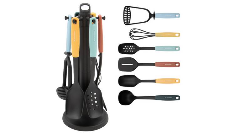 Blackmoor 6 Piece Kitchen Utensil Set - Multi Colour