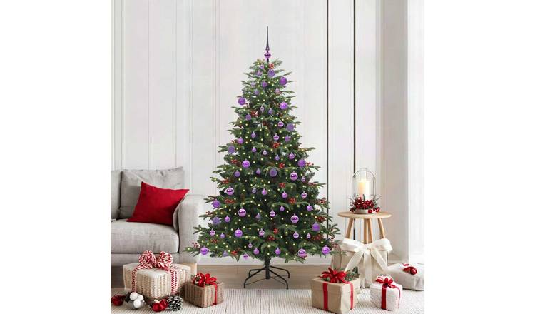 Walpluss PVC Artificial Christmas Tree - Green - 571 PVC Tips - 180 x 180 cm