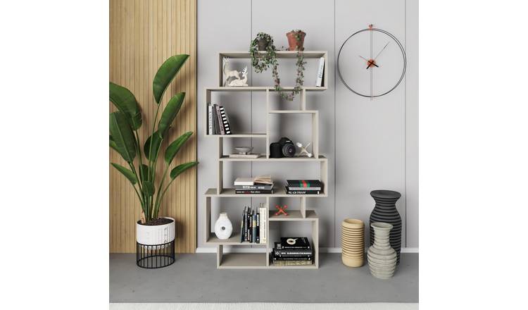 Decortie Karmato Particleboard Shelving Unit - Sand