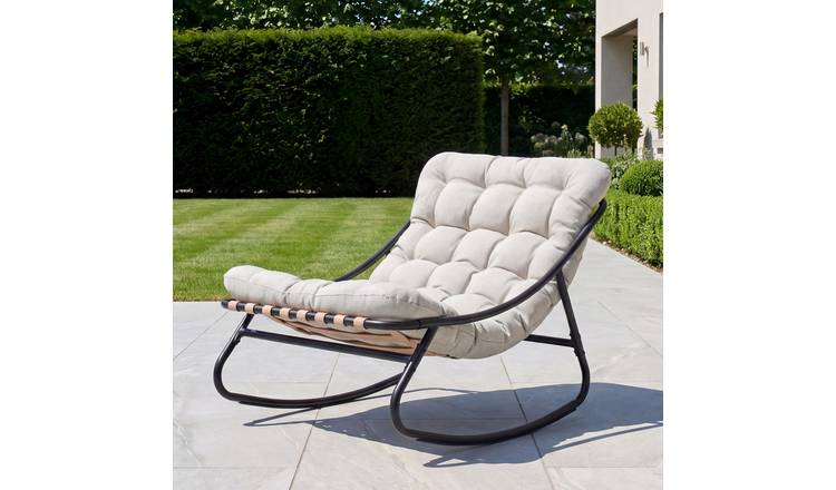 Artemis Home Solace Outdoor Rocking Chair - White