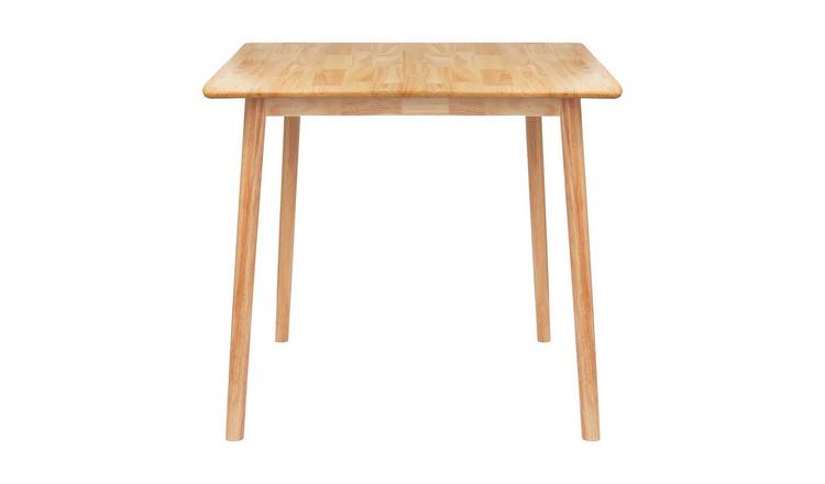 Nicholas Winter Square Wooden Dining Table - Natural