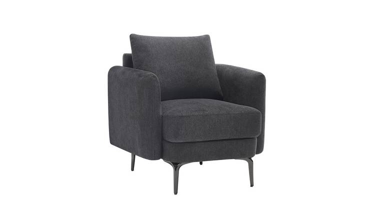 Furniture Online Sofia Scandi Style Accent Chair – Grey