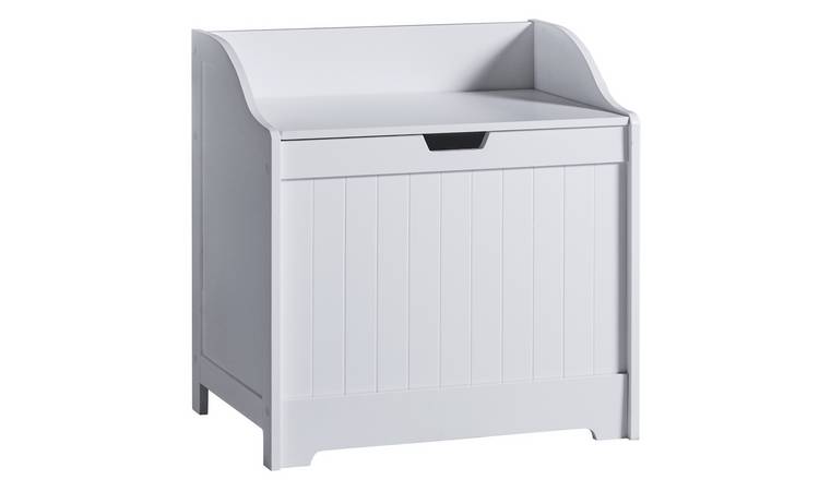 Bath Vida Priano Laundry Chest - White