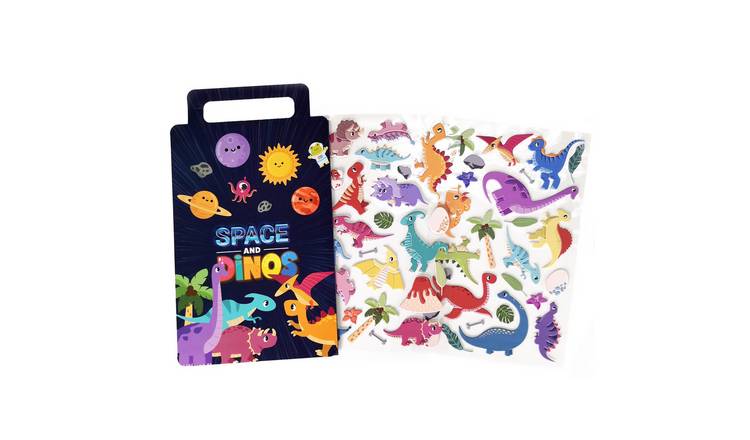 Walplus Dino Buddies For Life Kids Foam Puffy Stickers