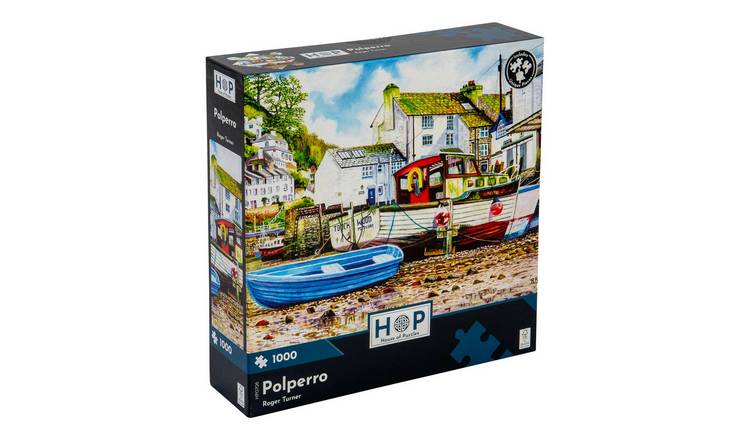 The House of Puzzles Polperro 1000 Piece Jigsaw Puzzle
