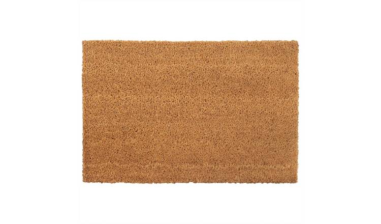 Walplus 16 mm Thick Coir Door Mat - Natural - 50 x 80 cm