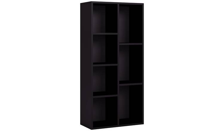 Vida Designs 7 Cube Storage Unit - Black