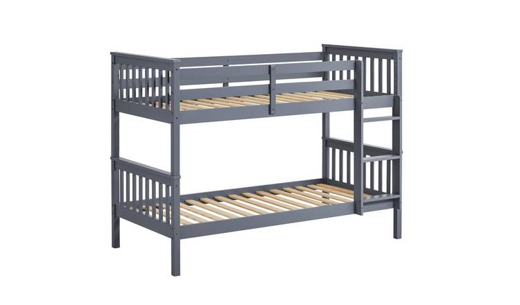 Vida Designs Milan Bunk Bed - Grey