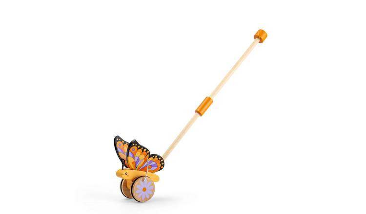 Bigjigs Toys Butterfly Push Along - 12 Months +