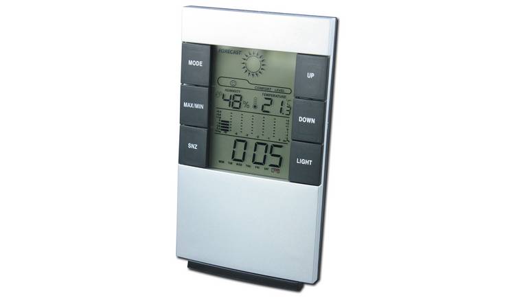 LA Style Deluxe Weather Station Alarm Clock