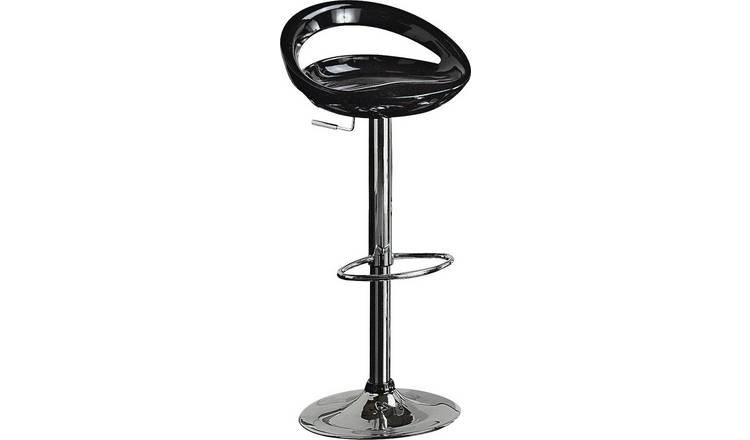 Buy Argos Home Ottawa Gas Lift Bar Stool Black Bar stools Argos