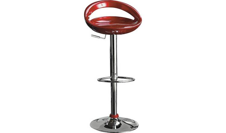 Red kitchen deals stools