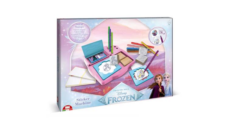 Frozen 2 Sticker Machine by Multiprint – Kids Craft & Stationery Set