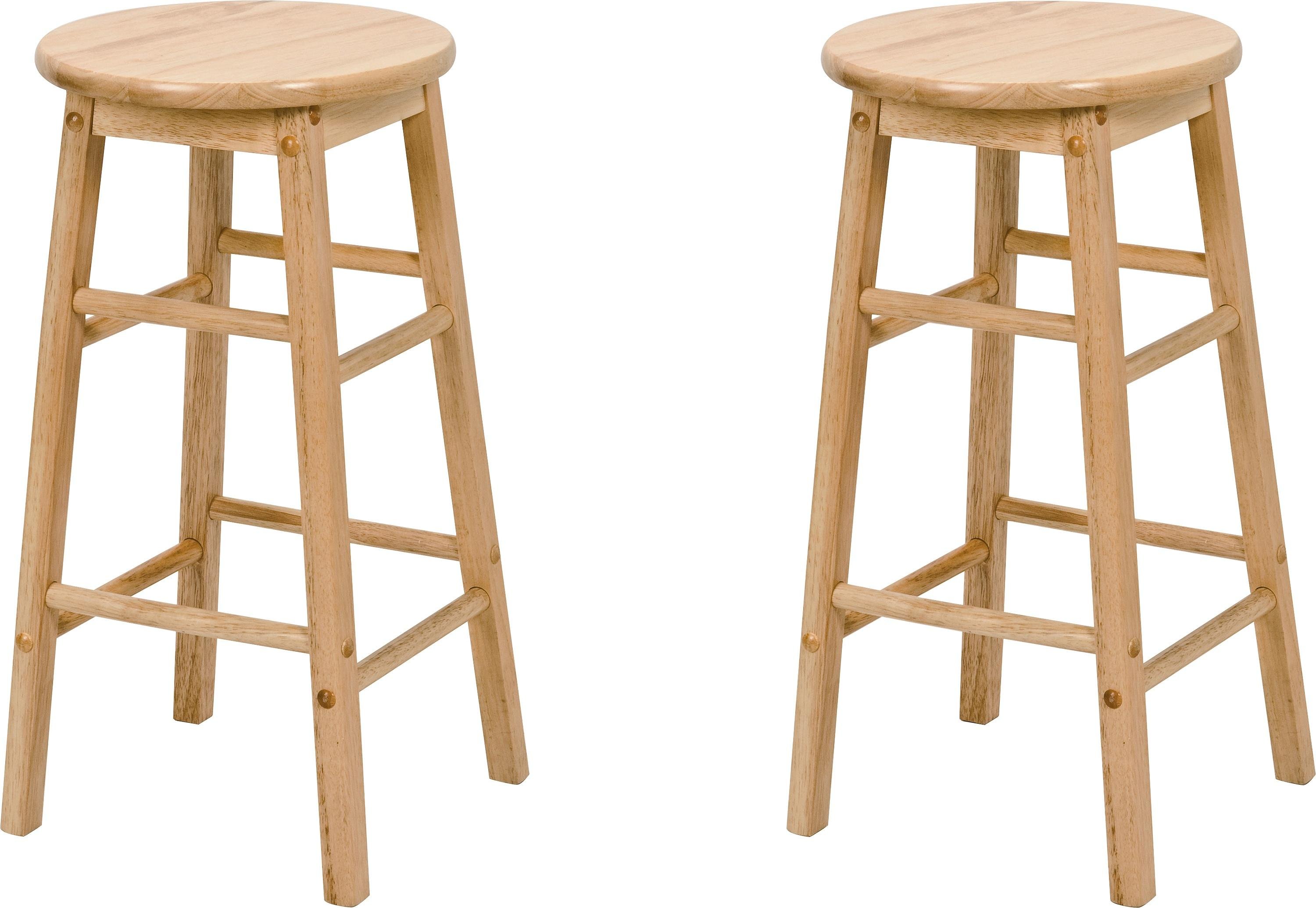 Argos Home Pair of Solid Wood Kitchen Stools Review