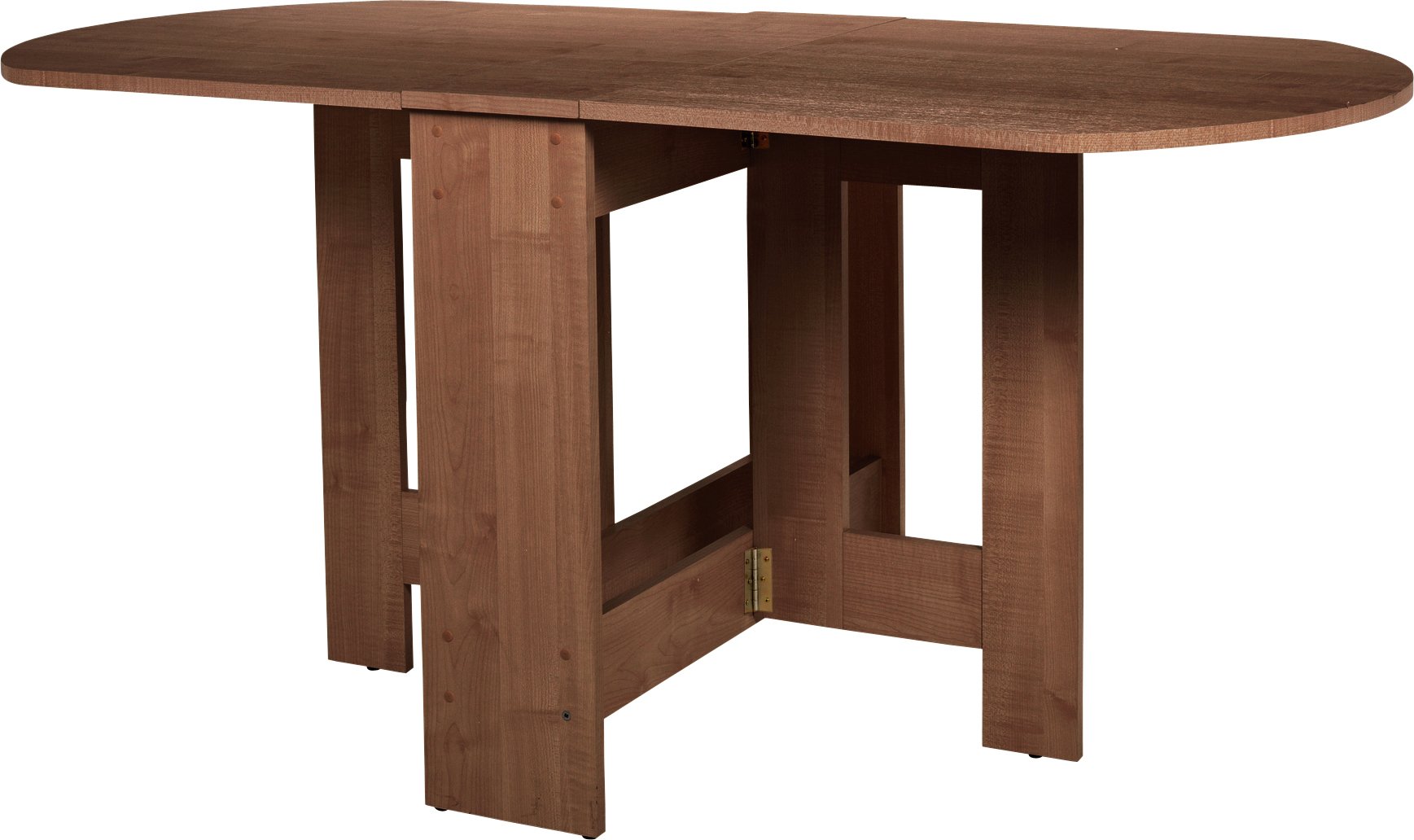 Argos Home Extending 4 - 6 Seater Table - Walnut Effect