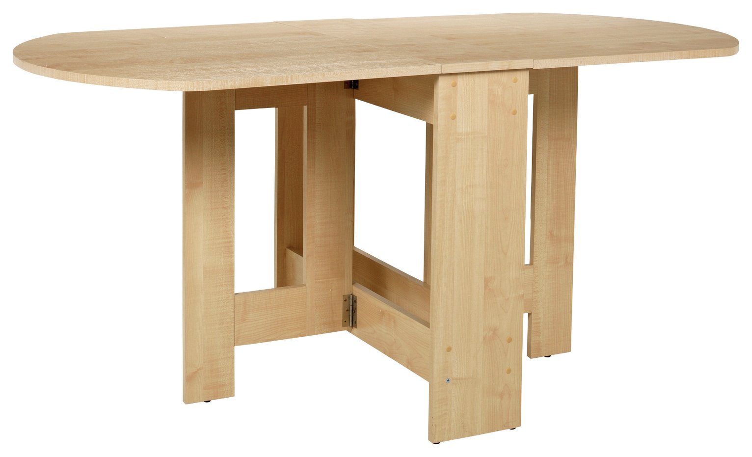 Argos Home Extending 4 - 6 Seater Table - Light Oak Effect