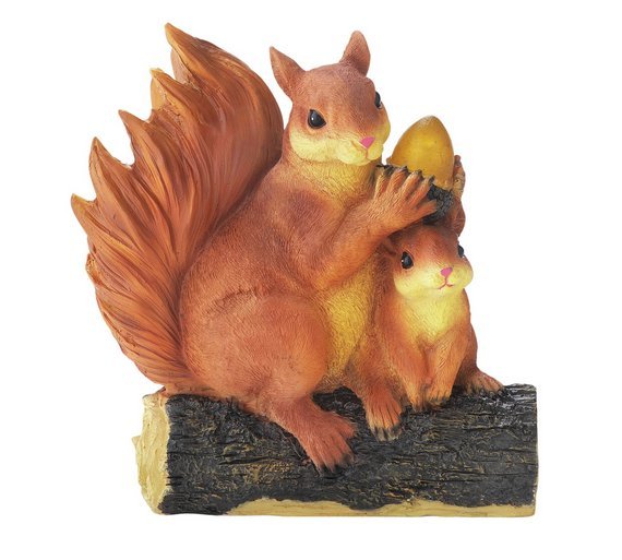 Argos Home Solar Powered Squirrel Garden Light