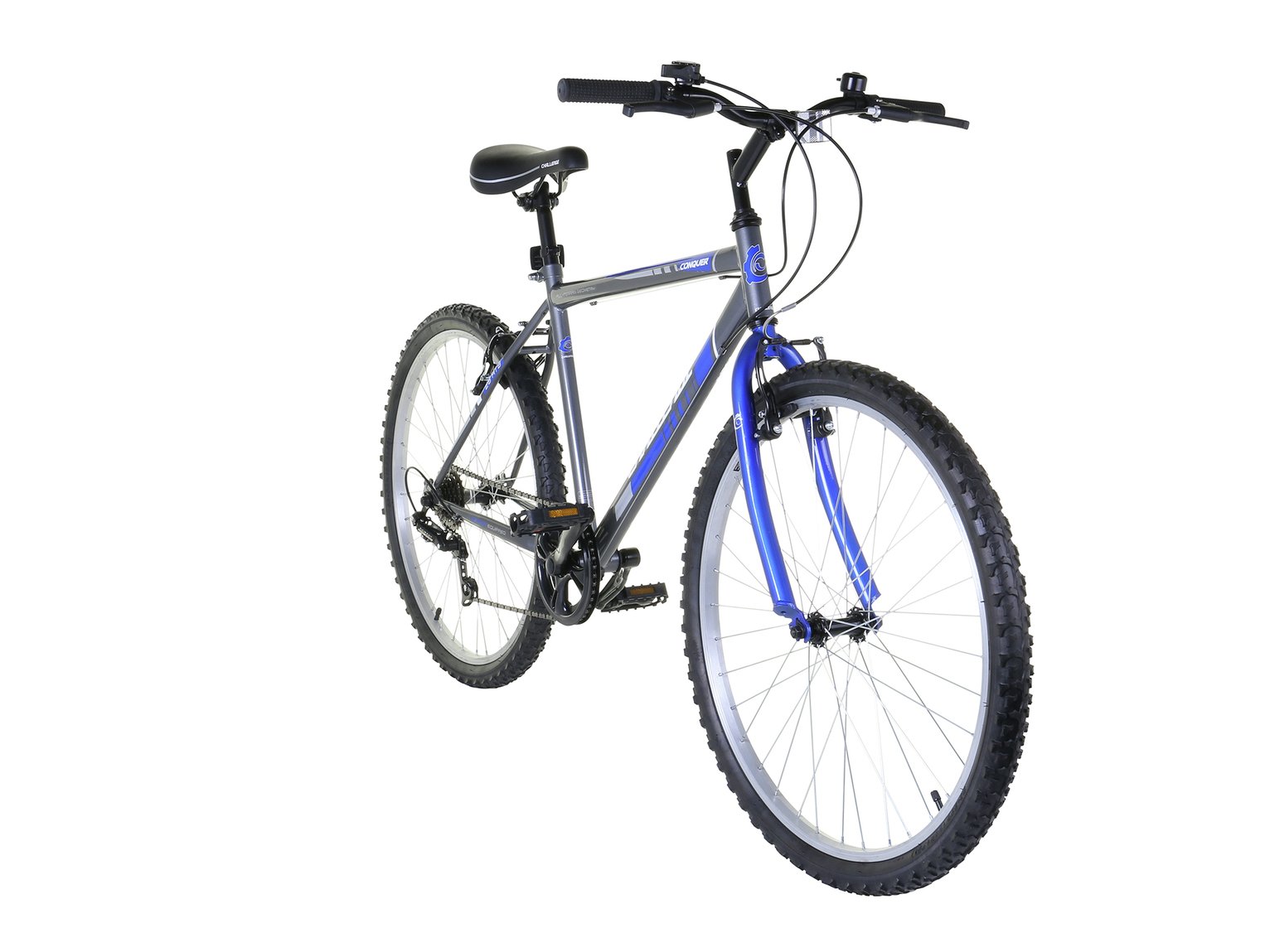 challenge conquer 26 inch wheel size mens mountain bike