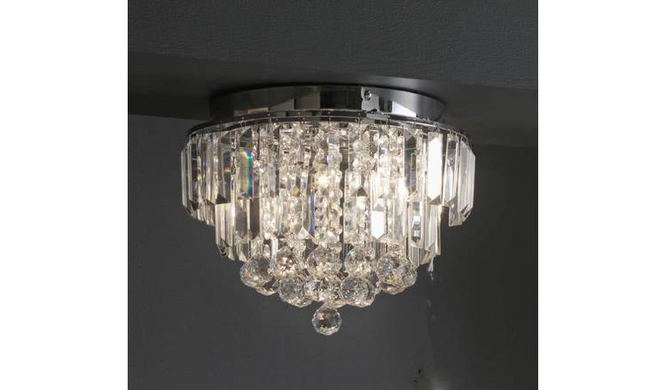 Buy Argos Home Opulence Crystal Glass Flush Ceiling Light Ceiling Lights Argos