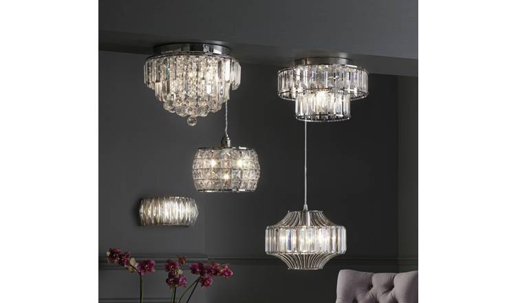 Argos crystal light deals shade