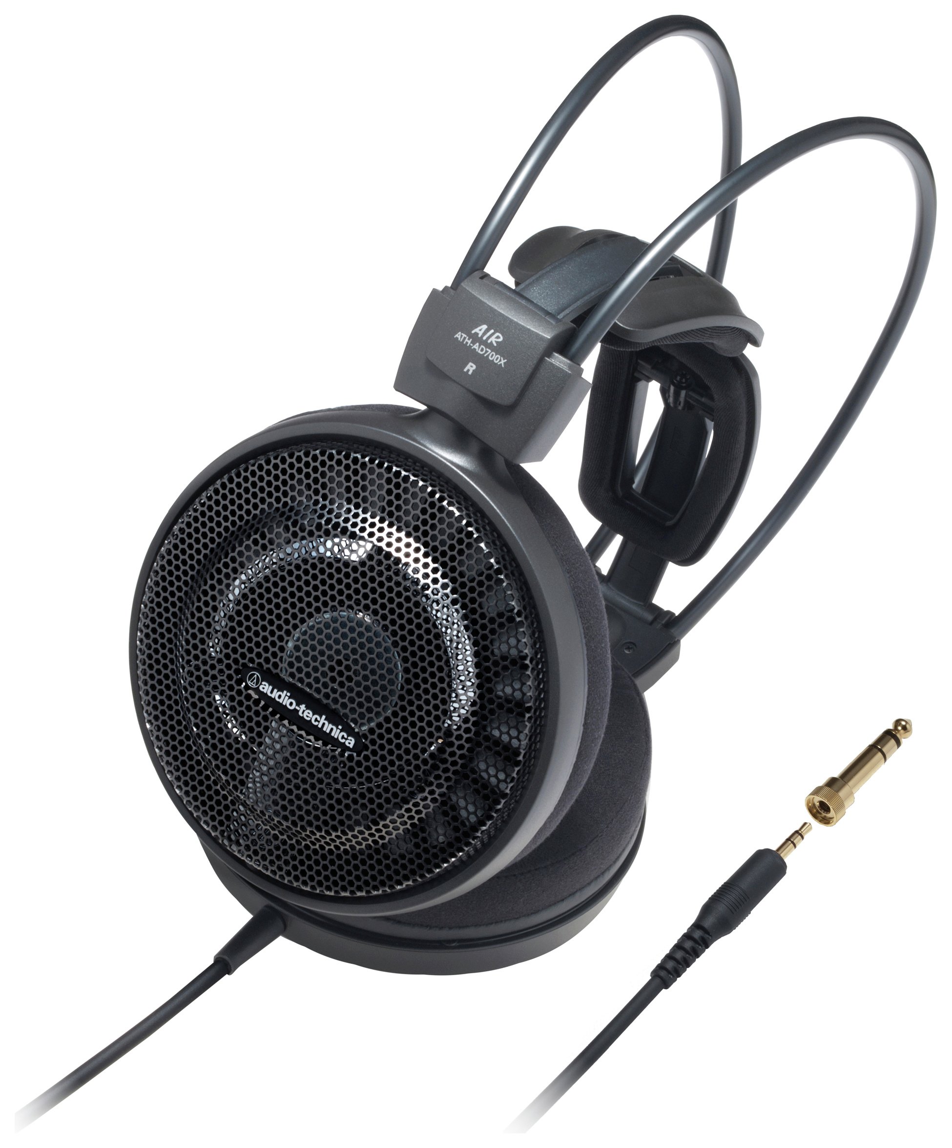 Audio Technica ATH-AD700X On-Ear Headphones - Black