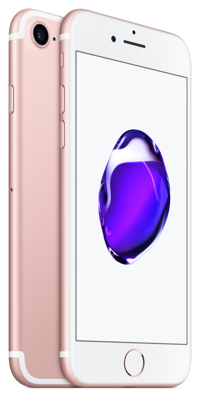 SIM Free iPhone 7 128GB Mobile Phone - Rose Gold