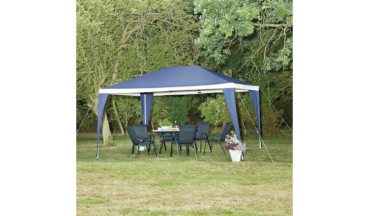 Buy Argos Home 3m x 4m Gazebo with Side Panels Gazebos and awnings Argos