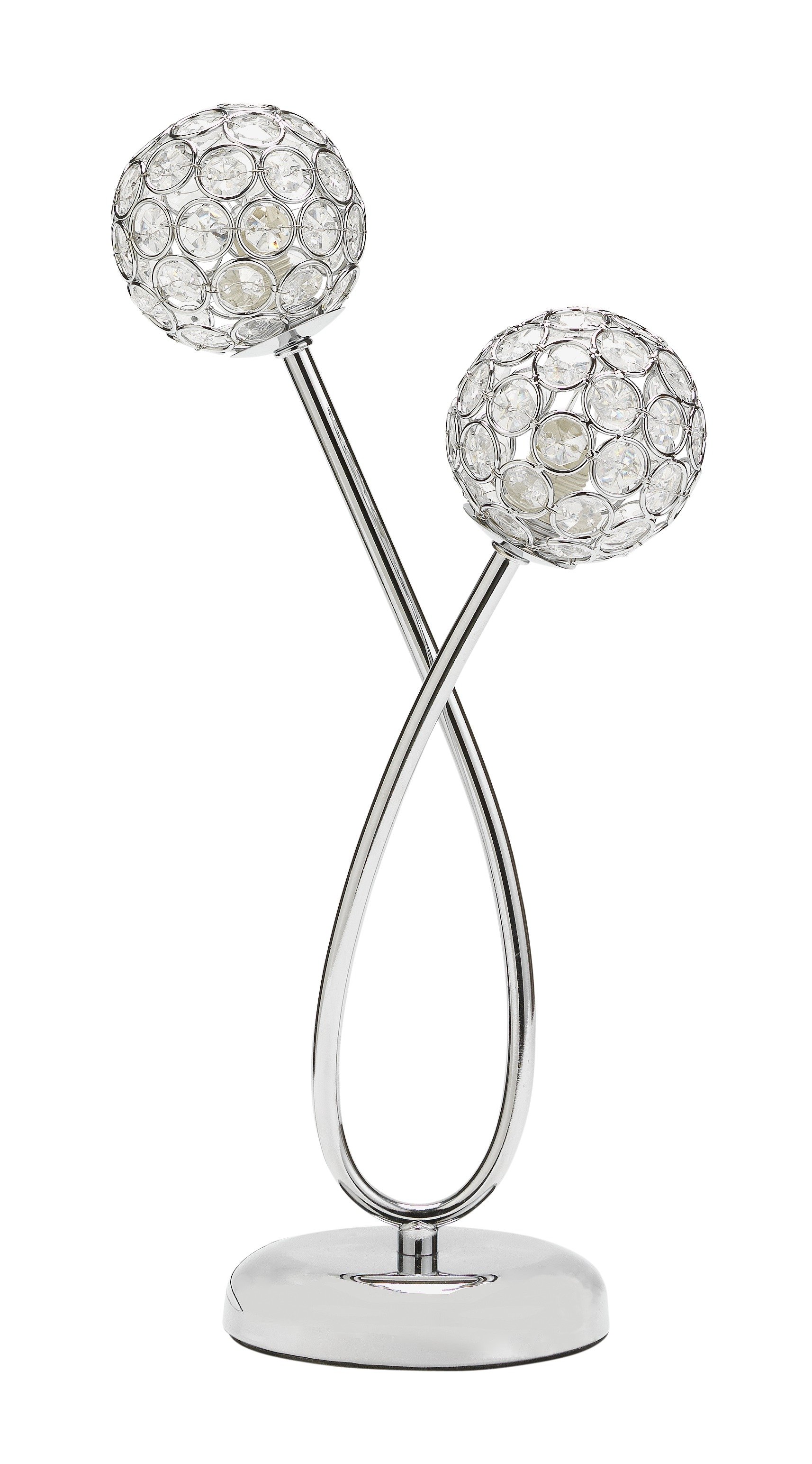 Argos Home Amelia 2 Light Beaded Globes Table Lamp