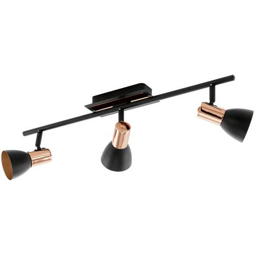 Buy Eglo Barnham Spotlight Black And Copper Ceiling Lights Argos