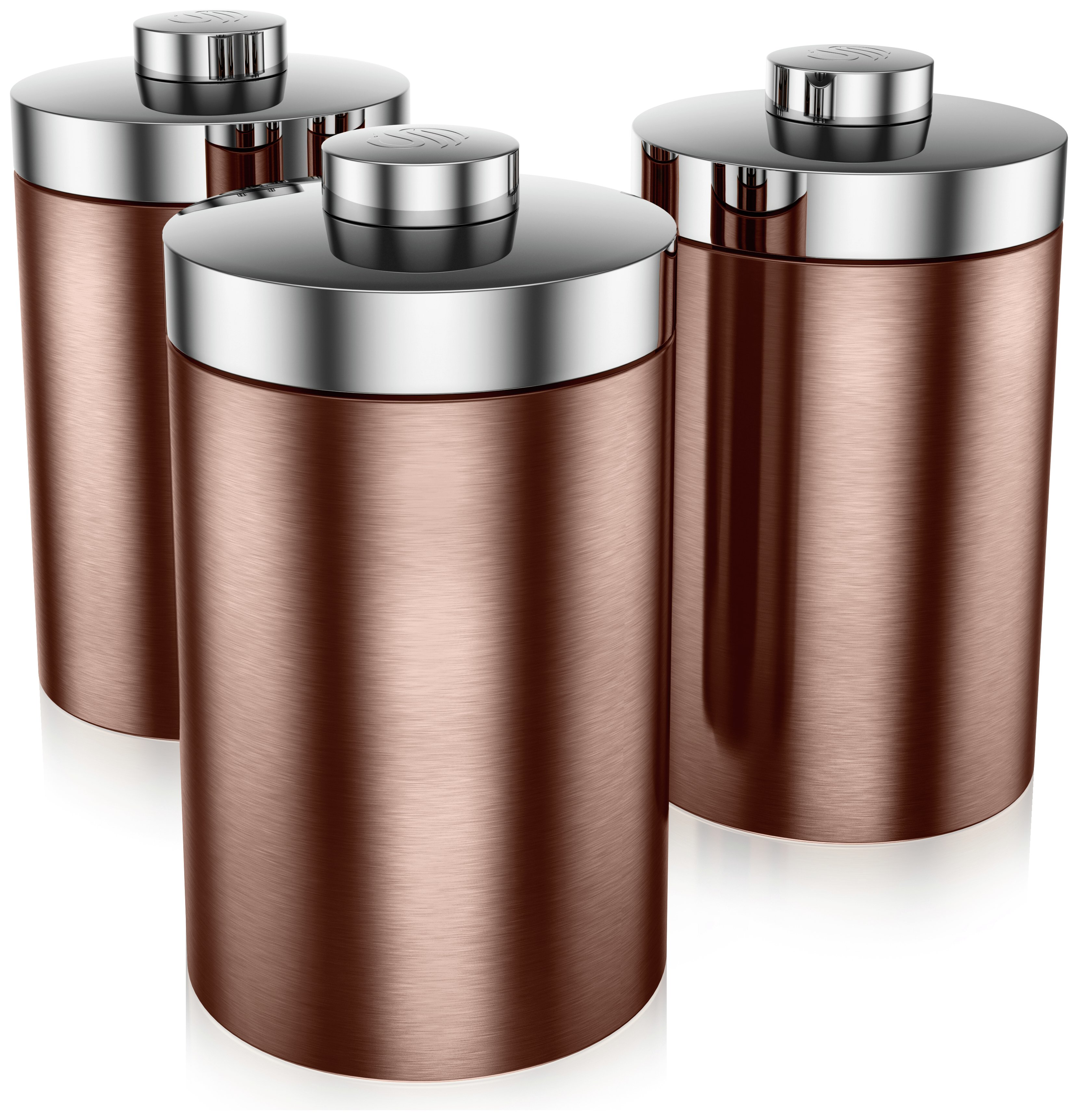 Swan Canisters - Copper