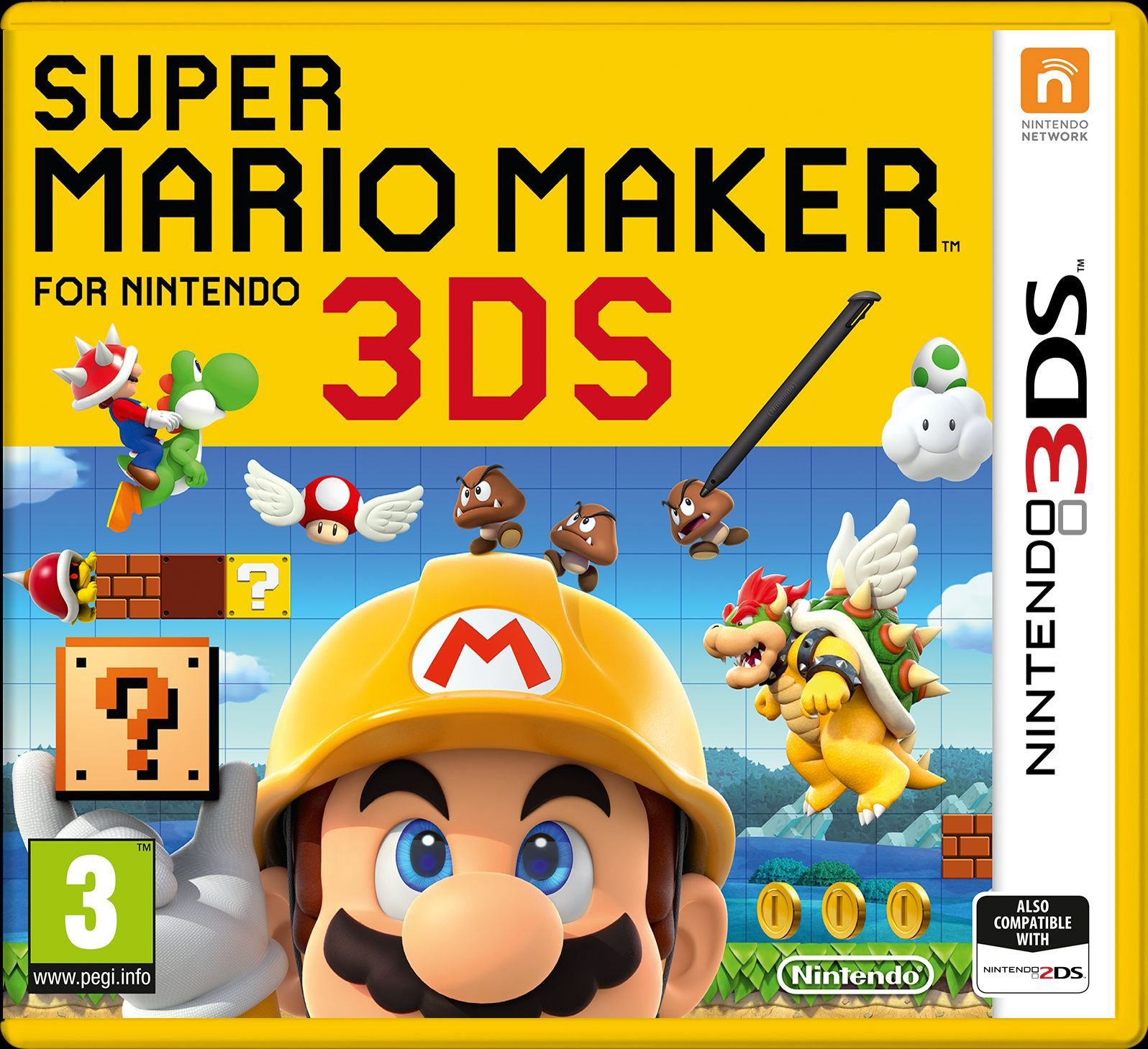 Super Mario Maker Nintendo 3DS Game