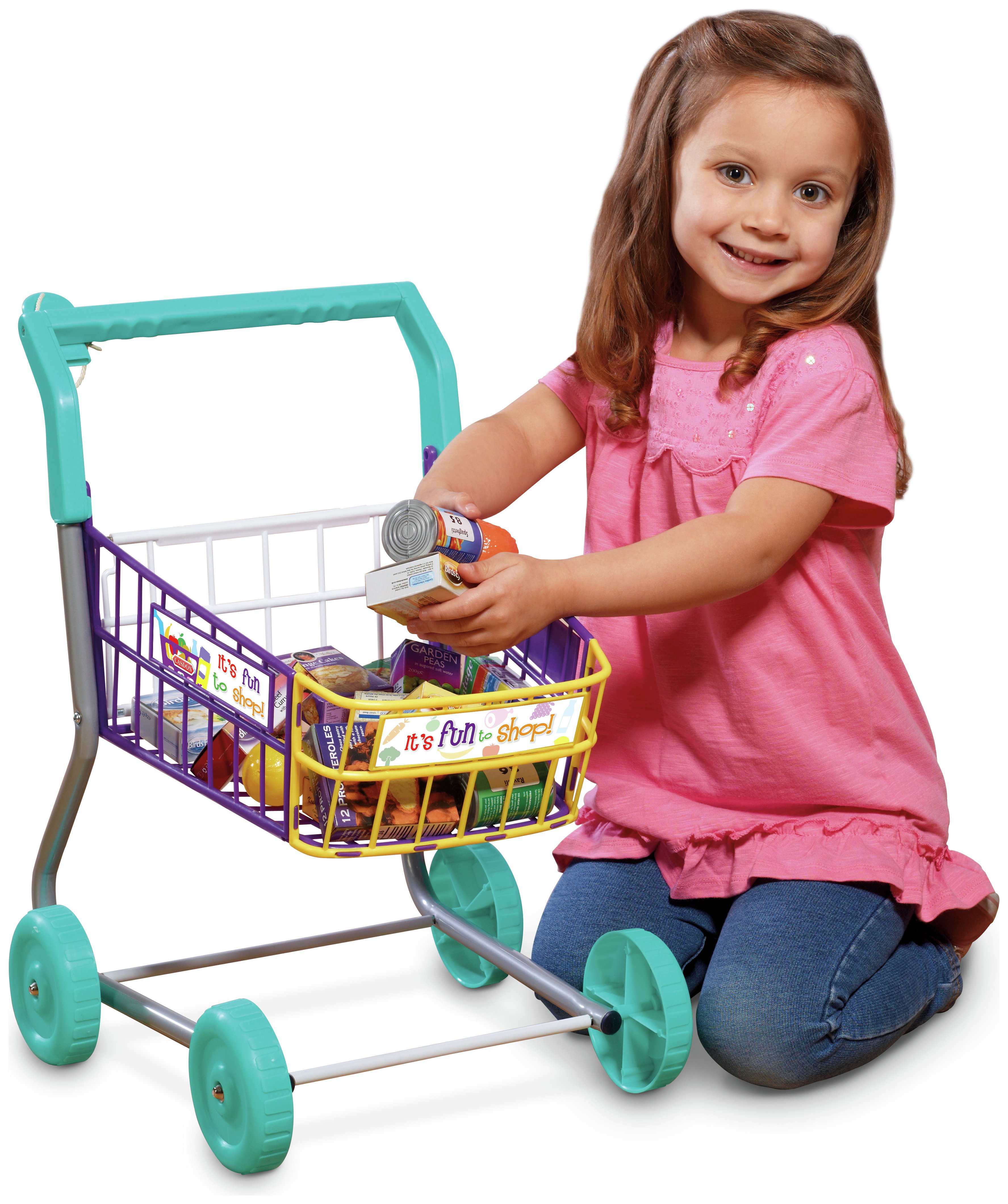 Role Play Child's Shopping Trolley. Review