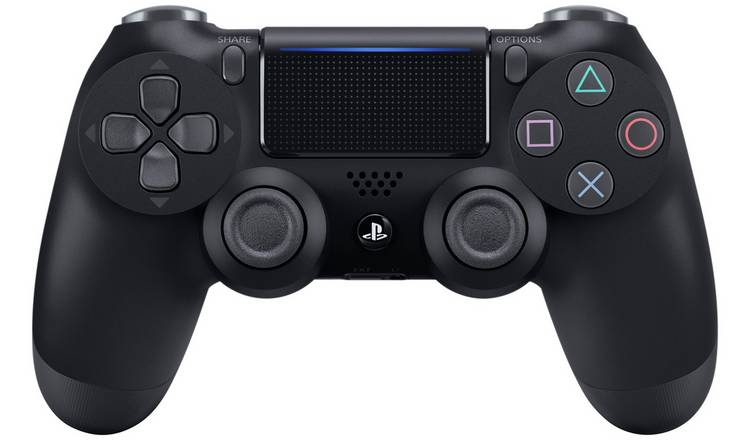 Buy Sony PS4 DualShock 4 V2 Wireless Controller Black Argos