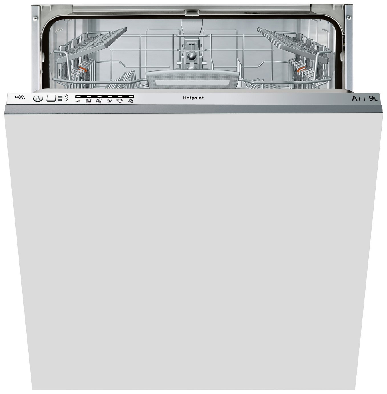 Hotpoint LTB6M126 Built-in Dishwasher - Graphite