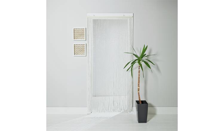 Buy Argos Home Beaded Door Curtain White Curtains Argos