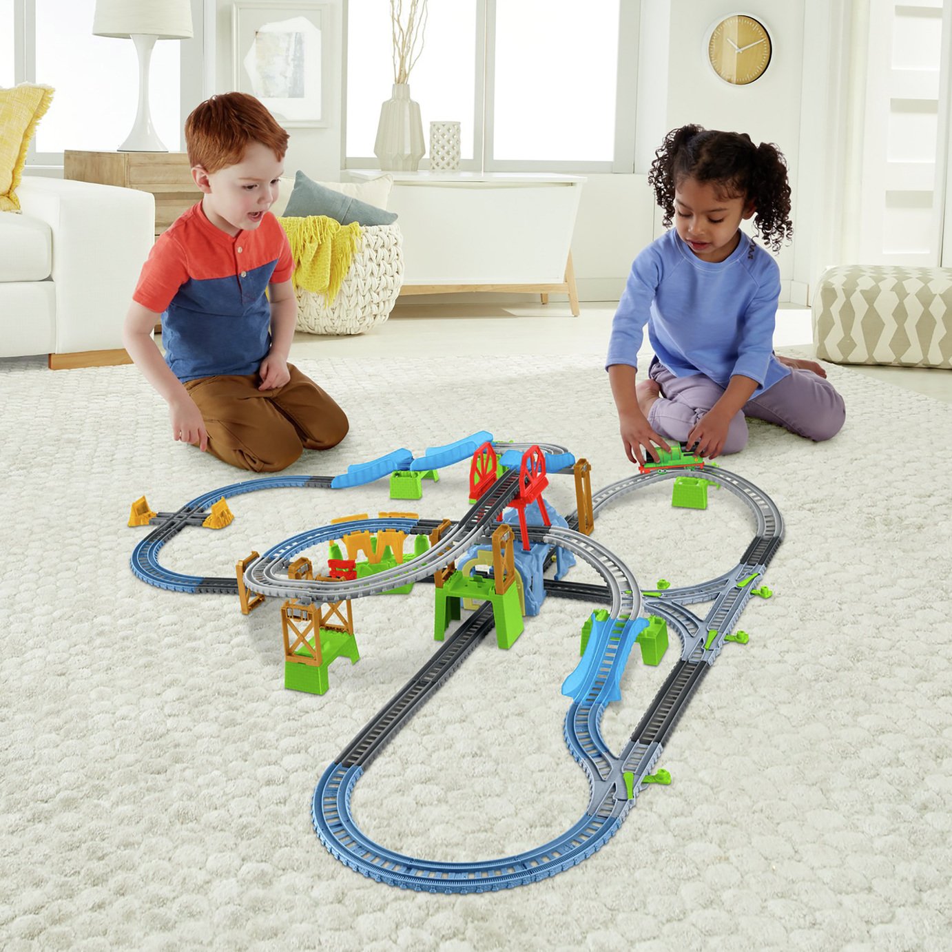 Thomas & Friends TrackMaster Percy 6-in-1 Track Set