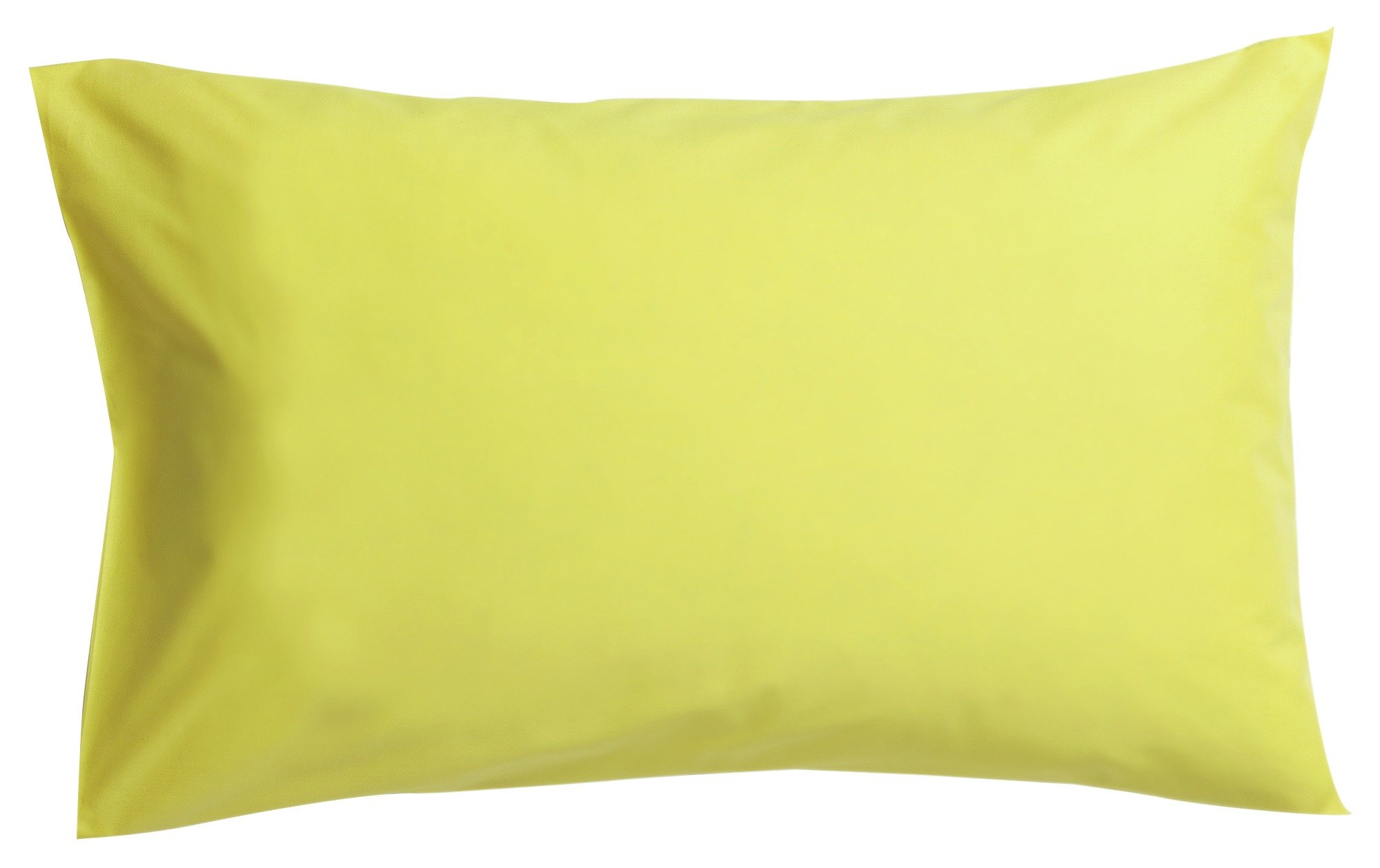 Argos Home Pair of Housewife Pillowcases - Zest