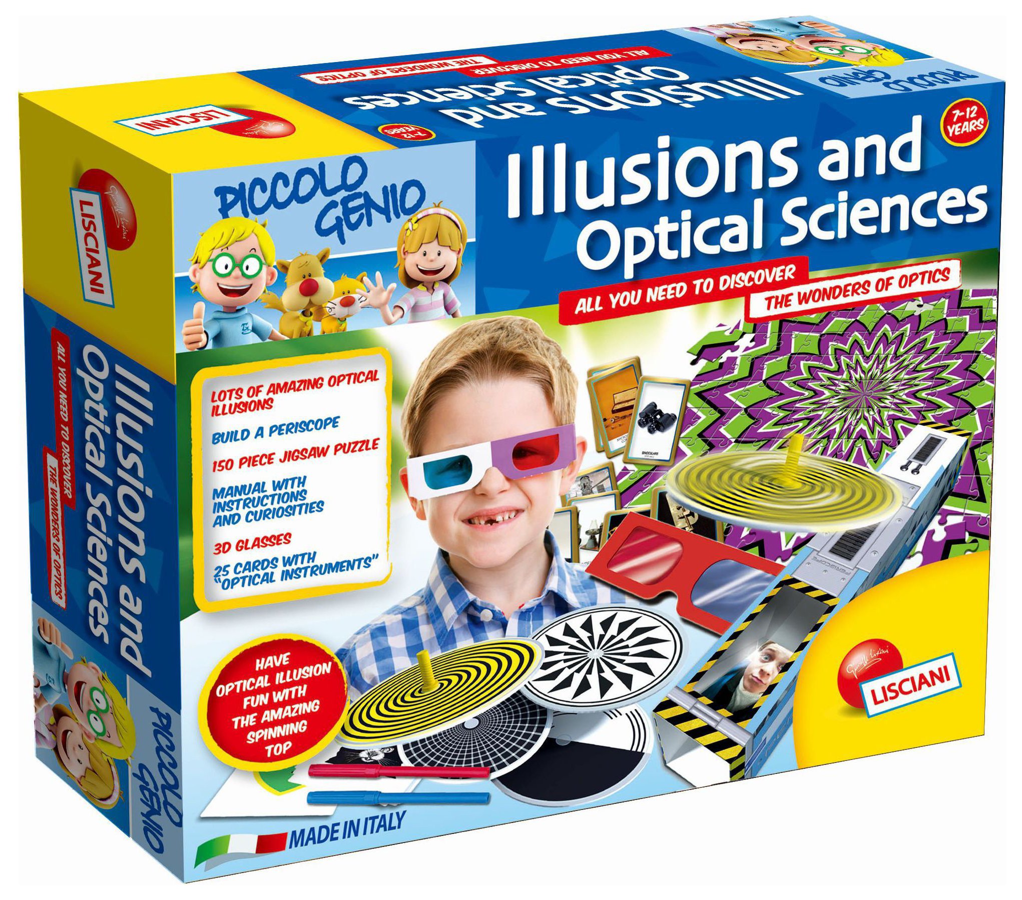 Piccolo Genio Optical Illusions Educational Toy. Review