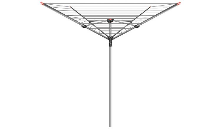 Buy Vileda 50m 4 Arm Rotary Outdoor Washing Line