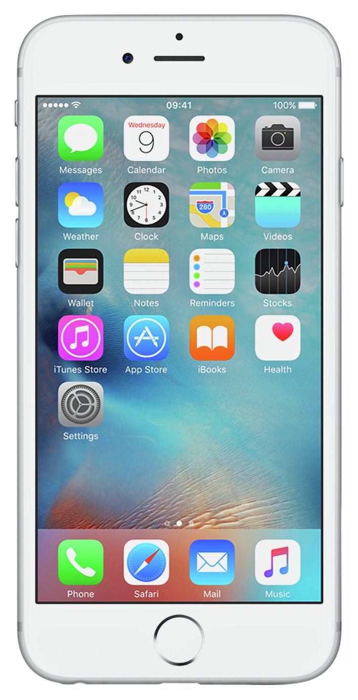 SIM Free iPhone 6S 32GB Mobile Phone - Silver