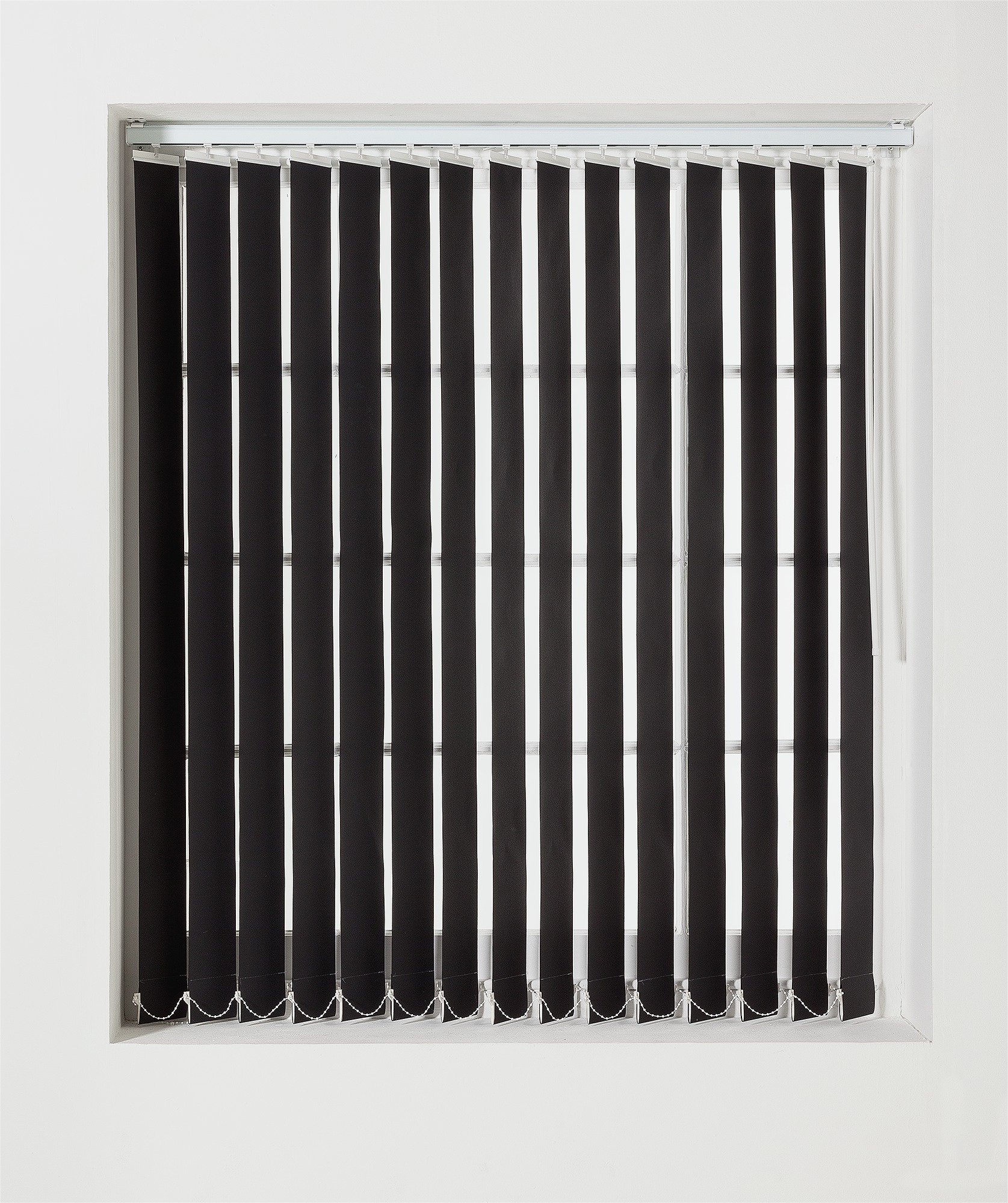 Argos Home Vertical Blinds Slat Pack 244x229cm Black Dim-Out review