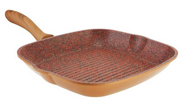 JML 28cm Non Stick Copper Stone Griddle Pan
