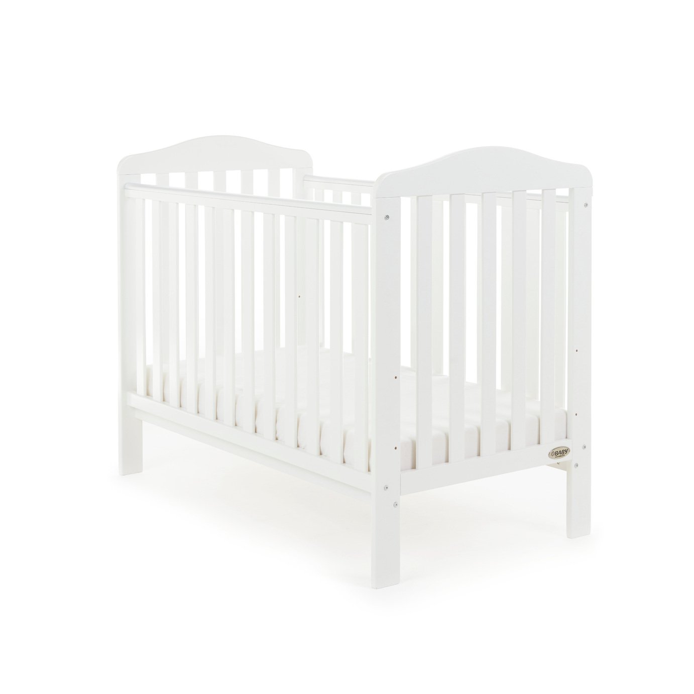 Obaby Ludlow Cot - White Obaby Ludlow Cot - White