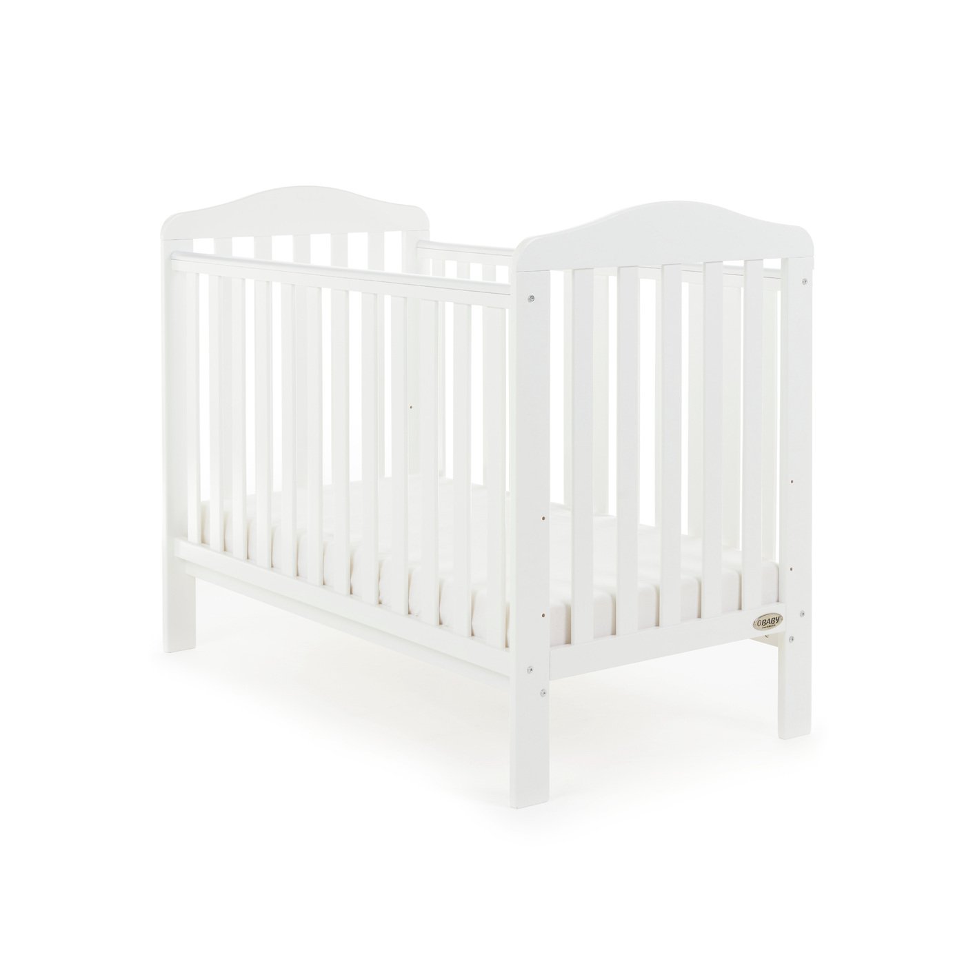 Obaby Ludlow Cot - White