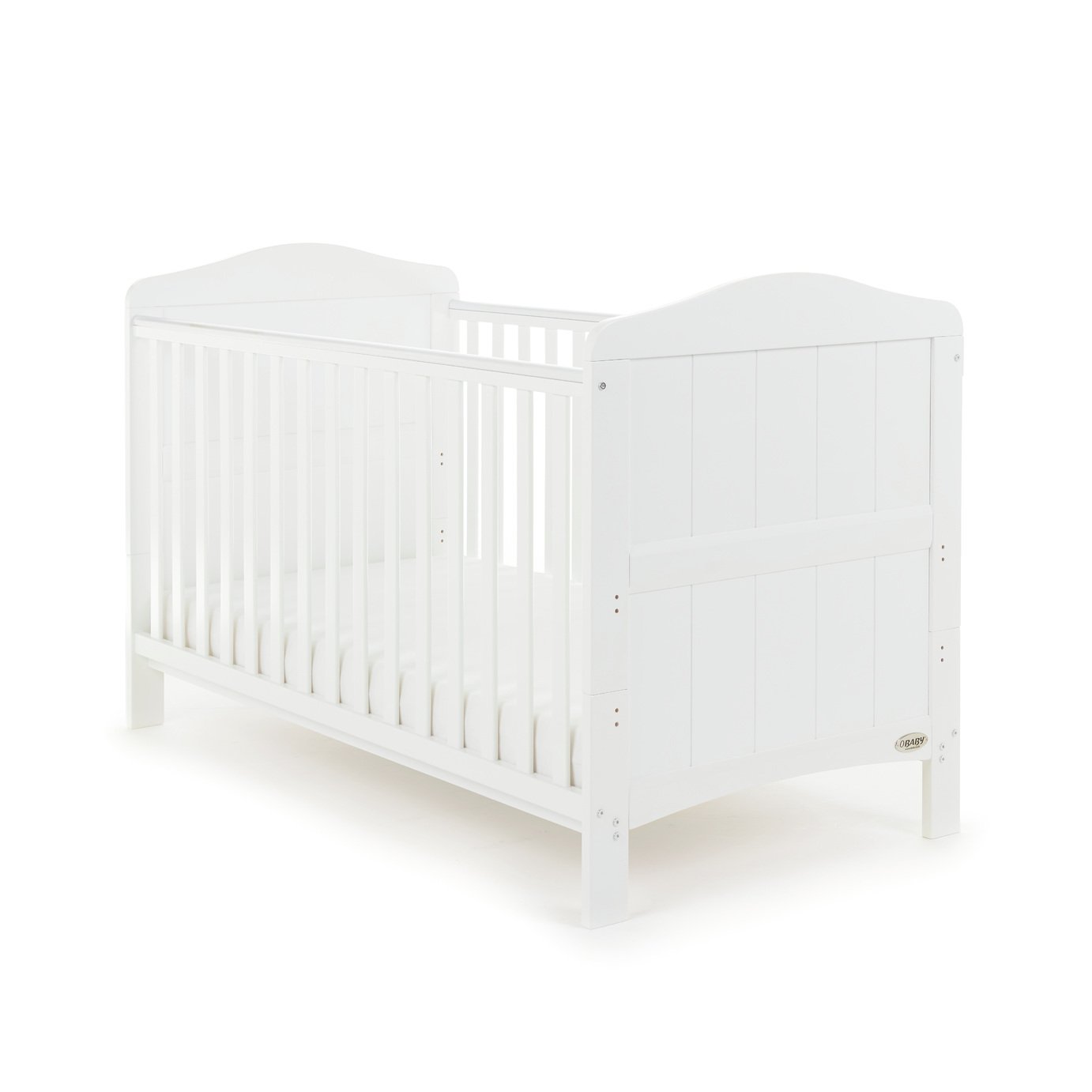 Buy Obaby Whitby Cot Bed - White | Cots 